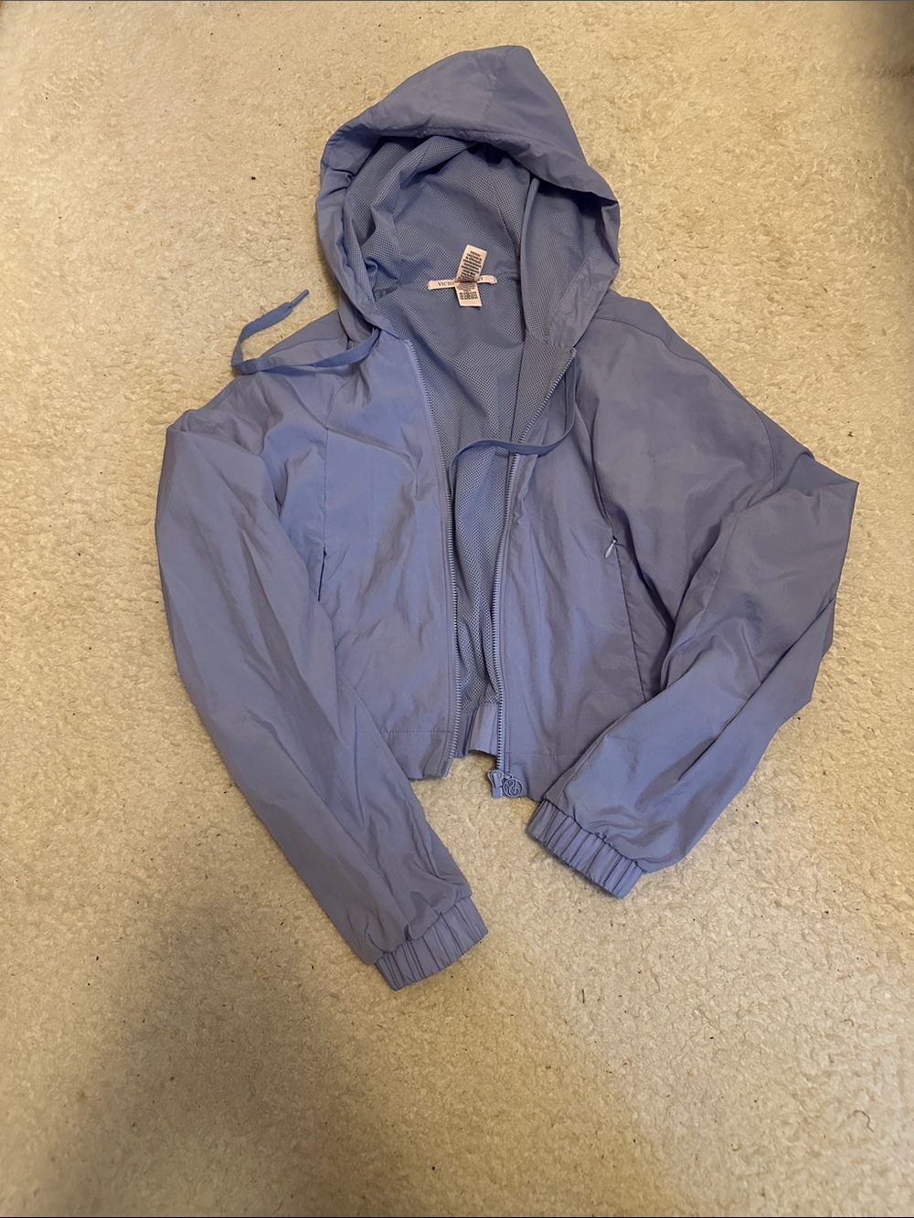 Victoria's Secret Light Blue Mesh Jacket